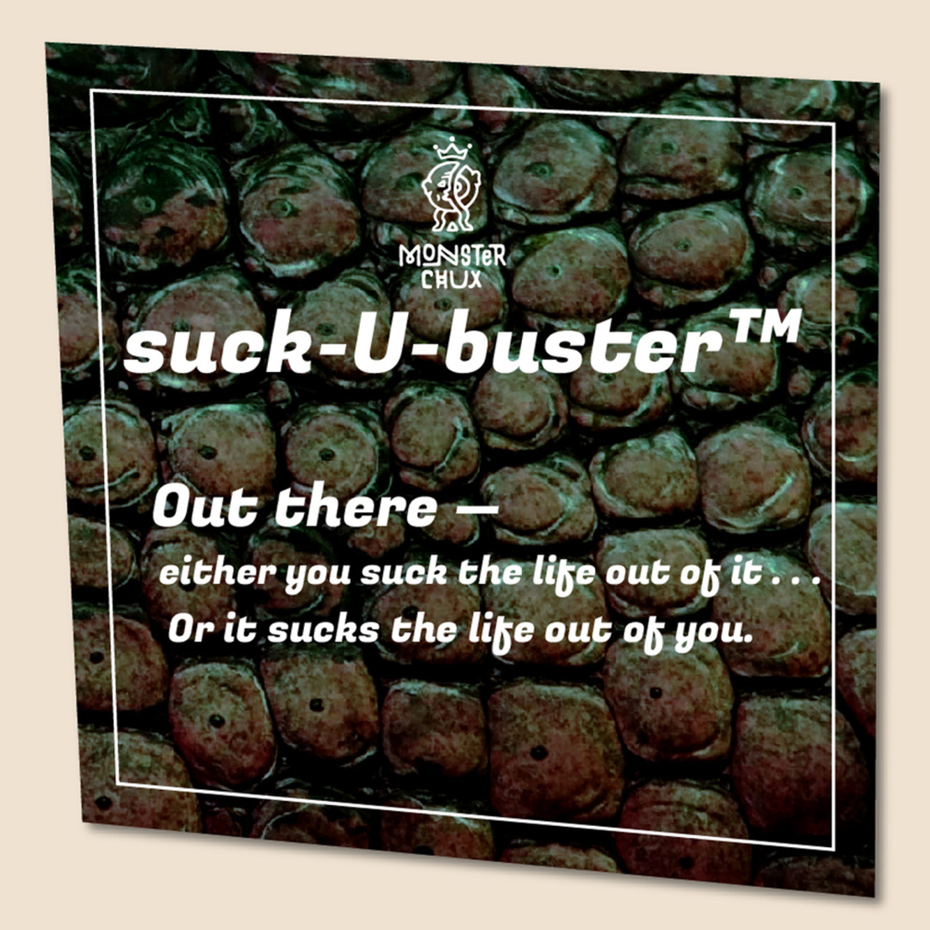 MONSTER CHUX — A FICTIOUS BRAND FOR MONSTERS
